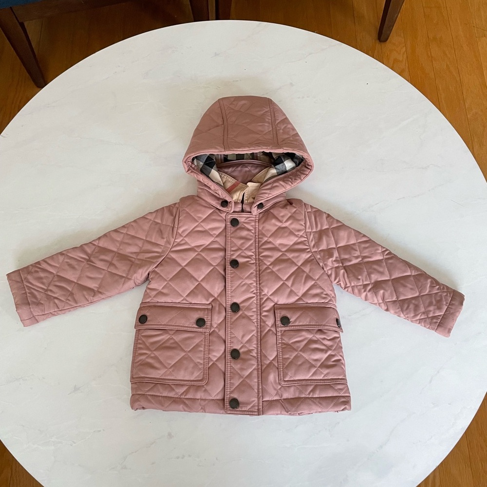NWT Burberry Children Pink Jacket